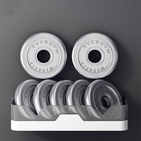 Accessoires de bain en plastique personnalisés Organisateur de maison de haute qualité Étagères de salle de bain Étagère à cosmétiques Porte-shampoing Conception à usage en cuisine