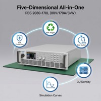 Fuente de Alimentación CC Regenerativa PBS 2080-170L |   Simulador de Batería de 80V/170A/5kW