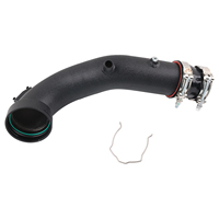 AOSU Nuevo Kit de Tubería de Carga Negra de Alto Rendimiento para Motor N55 |   535i F10 640i 740i X5 X6 con 1 Año de Garantía