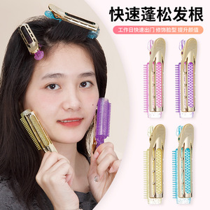 Gold Hair Clips Translucent <b>Glitter</b> Multifunctional Women Daily Use Hair Styling Clips - Product Image 2