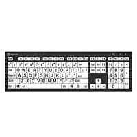 Clavier NERO Slimline en braille et en caractères larges pour Windows