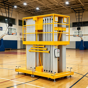 Plateforme élévatrice à 6 mâts pour grande hauteur de travail (18m-22m) pour entrepôts et usines - Prix usine - Product Image 2
