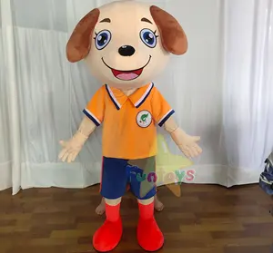 Funtoys vendita calda Cosplay festa per il tempo libero cane mascotte costume personaggio dei cartoni animati animale mascotte costume per adulti