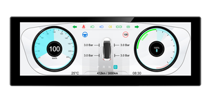 Bán hàng nóng 8 inch màn hình cảm ứng Android Auto Apple không dây Carplay cho Tesla mô hình 3 y màn hình với GPS navigation Đồng hồ tốc độ - Product Image 2