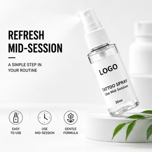 Bálsamo para Tatuajes Delicado de Gran Venta, Portátil y Disponible en Dos Tamaños Grandes con Especificaciones Completas, Spray para Tatuajes con Logotipo Personalizado OEM - Product Image 1