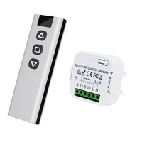 WiFi Tuya RF 433MHz Module de commutateur de rideau intelligent avec moteur de store de volet roulant à distance/électrique fonctionne avec Alexa Google Home