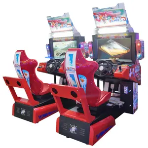 Controlador de juego de coche de carreras, volante de carreras, Outrun Arcade, máquina de juegos