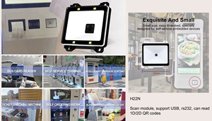 Lecteur de codes-barres intégré, pistolet de lecture de codes QR avec interface USB, série RS232, TTL, réseau Wifi 485, ScanHome SH-400 - Product Image 4