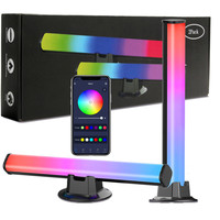 2025 vente chaude RGBIC LED barres lumineuses de jeu USB DC5V App Control TV lampe de Table de jeu ambiante