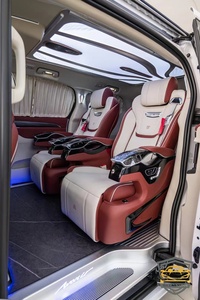 Nouveau style de siège de luxe modifié pour voiture, type aviation, avec réglage du repose-pieds et mémoire, pour conversion et amélioration intérieure de MPV et SUV - Product Image 3