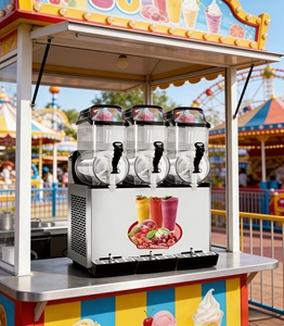 Mini <span class=keywords><strong>machine</strong></span> <span class=keywords><strong>à</strong></span> slush, idéale pour les petits comptoirs, prépare deux saveurs en même temps, parfaite pour les fêtes <span class=keywords><strong>à</strong></span> domicile ou les petites boutiques. - Product Image 1