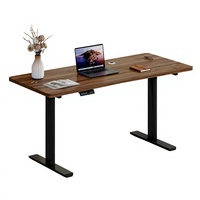 Support de table elliptique électrique réglable en hauteur, bureau intelligent à double moteur, bureau de jeu, bureau à domicile, bureau relevable