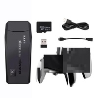 Grosir desain baru M8 Pro HD 4K konsol Video Game 2.4G nirkabel 64GB untuk PS1 TV stik permainan konsol