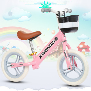 12" Inch Baby Seat Beautiful Girl Ride on <strong>Balance</strong> <strong>Bike</strong> <strong>Pink</strong> <strong>Balance</strong> Girl <strong>Bike</strong> for Child - Product Image 3