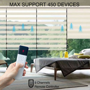 Szmyq Thông Minh Tự Động Trong Nhà Rèm Cửa Điện Mở Robot Mở Pin Năng Lượng Mặt Trời Powered Wifi Zm86el Điều Khiển Từ Xa Cho Văn Phòng - Product Image 4