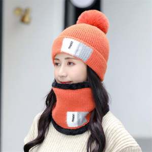Wholesale Women Winter Warm Knitted <b>Hat</b> <b>Scarf</b> <b>Set</b> for Outdoor - Product Image 6