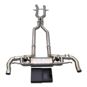 Sistema de Escape Catback Boska Racing de Lujo en Titanio Pulido para Mercedes-Benz GLS63 AMG W166/X166 5.5T 2015-2019 - Product Image 1