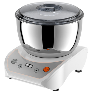 Máy trộn thực phẩm mini bằng thép không gỉ 5L, có đế, dùng làm bánh, nhào bột - Product Image 1