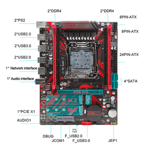 Placa BASE DE PC X99 D4 con ranura para USB3.0 NVME M.2 SSD compatible con memoria DDR4 <span class=keywords><strong>Intel</strong></span> Xeon E5 V3 V4 procesador nuevo producto - Product Image 6