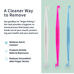 Outil Hygiénique de Retrait d'Aligneurs Crochet de Retrait de Retenue en Plastique Ergonomique Accessoires de Soins Bucco-dentai - Product Image 3