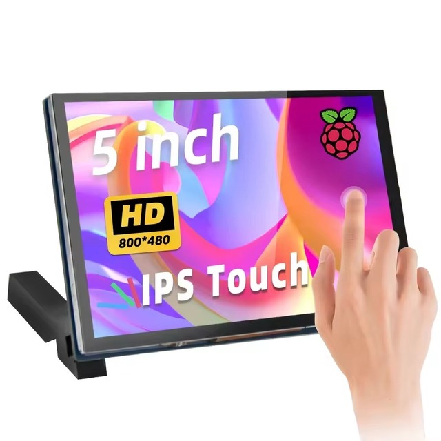 OEM 5 Inch 800*480 IPS DSI LCD Display Capacitive Touch Screen for Raspberry Pi DSI5061-A