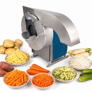 Máquina Cortadora de Palitos de Ñame de Alta Eficiencia, Máquina para Hacer Palitos de Berenjena, Máquina Cortadora de Tiras de Apio para Fábricas de Alimentos - Product Image 4
