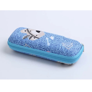 Jolie boîte à lunettes Eva, à motif de dessin animé, étui optique personnalisé pour lunettes pour étudiants ou travailleurs de bureau - Product Image 2