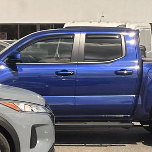 2024-2025 Tacoma Pickup Truck Side Wind Guard Deflector Visor Sports Car Exterior Accessories Channel <strong>Window</strong> <strong>Vent</strong> 4-Piece Set - Product Image 5