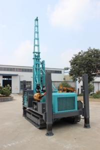 Plataforma de Perforación Geológica de 800 m de Profundidad Máxima, Accionada por Diésel, Hidráulica para Minería, con Motor, Bomba de Engranajes y Movilidad - Product Image 3