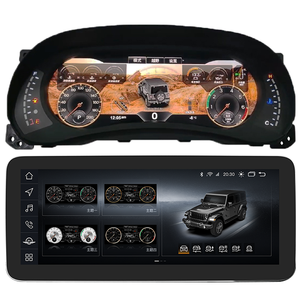 Reproductor Multimedia de 12.3" para Coche con Radio y Navegación GPS para Jeep Wrangler 2011-2017, Panel de Instrumentos Digital, Cabina Virtual y Velocímetro LCD - Product Image 1