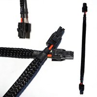 Kabel Harness Kelistrikan Konektor 2 Pin 6.3mm Berisolasi PVC Elektronik Otomotif Pabrik
