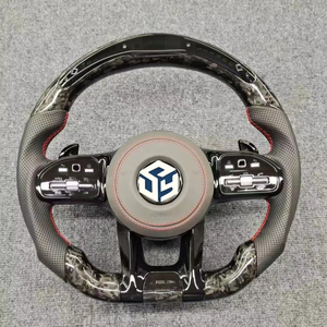 Volant en carbone pour Benz E320 E260 E400 E200 E300 <span class=keywords><strong>E350</strong></span> E43 E63 E53 E500 W205 C63 W213 W212 W204 - Product Image 3