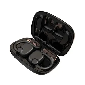 Novidades OWS Fones De Ouvido Sem Fio Fones De Ouvido Bluetooth Earbuds Gancho para Esportes