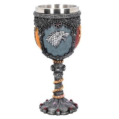 Four-Sided Lion Head Goblet