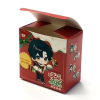 Boîte à cartes de Noël rouge