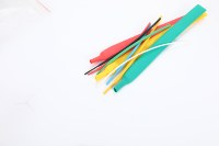 Selang Susut Panas Kaliber Sedang Multi-Ukuran Panjang Kustom 4.5mm-22mm Multi Warna Poliolefin Pelindung Kabel Tegangan Terukur 1kv