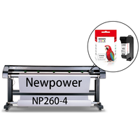 Cartucho de Tinta Compatible con HP45 51645A 51645 45A 45 CAD 45 Cad para Plotter, Negro Completo con Chip, Recargable para Newpower NP260-4, Marca WECARE
