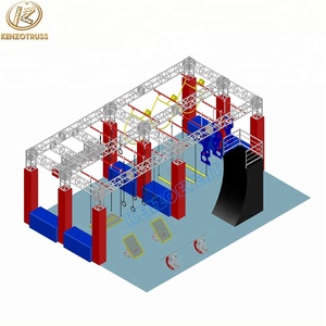 Salida de fábrica Parkour Ninja Warrior Carrera de obstáculos Spartan Race Obstáculo Truss - Product Image 2