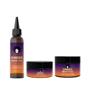 Venta al por mayor nutritiva Anti pérdida engrosamiento reparación Chebe pelo mantequilla polvo crecimiento del cabello aceite Chebe productos para el cabello