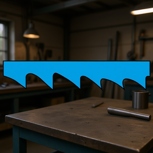 Fervi Bimetallic Band <b>Saw</b> Blades For Metal Cutting 3/8 In Width 14 Tpi - Product Image 3