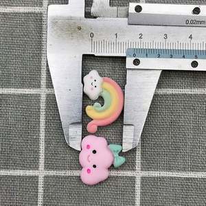 เรซินการ์ตูนเมโลดี้เรซินพิมพ์3D เรซินสำหรับทำผมรูปสไลม์ DIY ตกแต่งตรงกลาง - Product Image 3