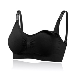Reggiseno da allattamento senza cuciture da donna per l'allattamento al seno Push-up biancheria intima di maternità con stile di allattamento per la <span class=keywords><strong>gravidanza</strong></span> - Product Image 4