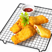 Nouilles de crevettes au fromage surgelées du Vietnam |   Dim Sum de fruits de mer enrobés de panure croustillante, pré-frits, vente en gros