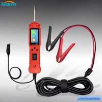 Testeur de système de circuit automobile P200 avec activation des composants de relais d'injecteur, multimètre et oscilloscope pour l'entretien automobile
