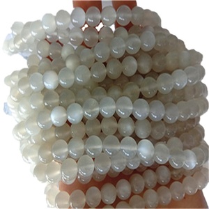 Tự Nhiên Trắng <span class=keywords><strong>Moonstone</strong></span> 3A Vòng Hình Dạng Hạt Và Mịn Đá Quý Strings - Product Image 6