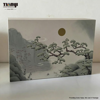 Boîte en papier personnalisée pour coffret cadeau de carnet, coffret cadeau d'entreprise tendance nationale avec impression UV