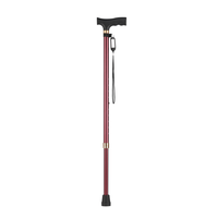 Canne intelligente OEM personnalisée pour les soins de santé à domicile cannes de marche légères en aluminium 6061 pour les personnes âgées canne de marche pliante poignée ergonomique