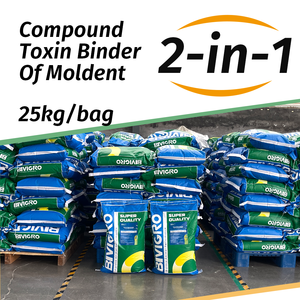 Bột kết dính độc tố cấp thức ăn chứa 2 thành phần phụ gia thức ăn chăn nuôi Bentonite và nấm men - Product Image 6