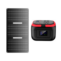 Papan Pengisi Daya Tenaga Surya 30W Panel Surya Lipat Portabel 26400mAh Power Bank USB Type-C Power Station Laptop Komputer Mobil
