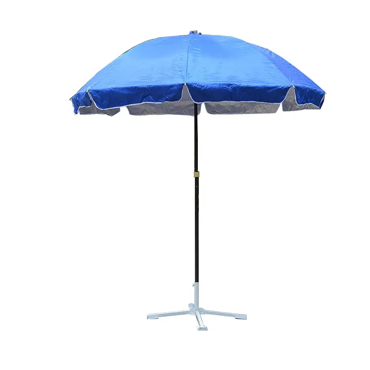 FEAMONT yüksek kalite Modern düz şemsiye su geçirmez Polyester bahçe plaj şemsiye manuel açık açık kullanım yetişkinler hedeflenen